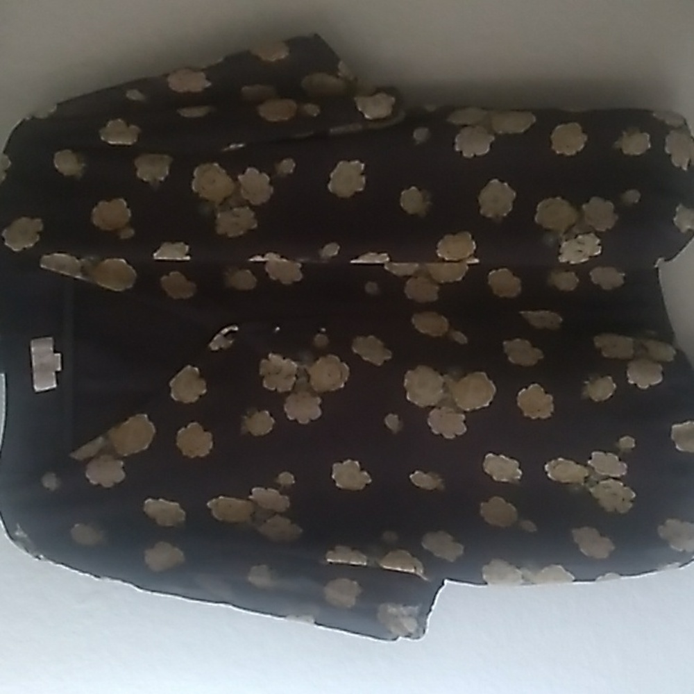 Loft Outlet, grey with yellow flowers, XL